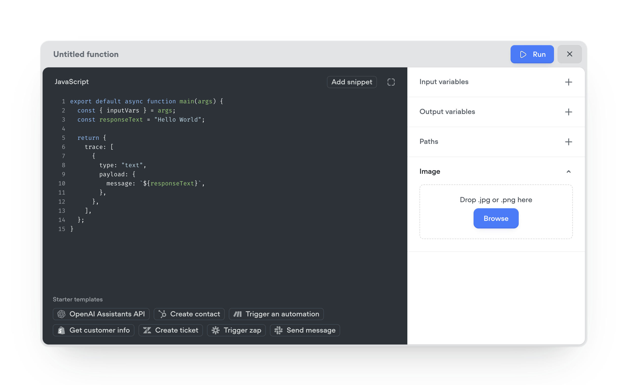 In-browser code editor with real-time collaboration